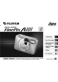 Fujifilm FinePix A101 manual. Camera Instructions.